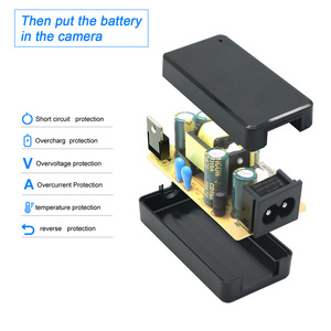Kit de batterie factice DR-E8/LP-E8 au lithium rechargeable 8,4 V pour appareil photo Canon, adaptateur d'alimentation externe en stock - Product Image 4