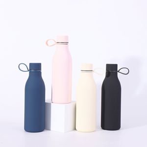 550ml Leak-Proof Double Wall Stainless Steel Vacuum Flask Lid 12-24 Hours Thermal Insulated Modern Design for Travel Sports Gym - Product Image 4