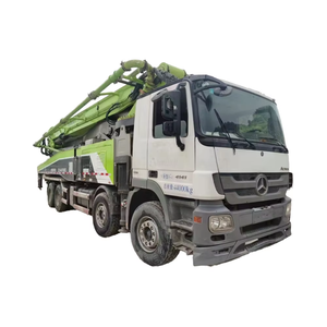 Pompe à béton diesel ZOOMLION ZLJ5440THBBE 56m d'occasion, modèle 2018, 300 kW, 180 m³/h, montée sur camion, d'origine chinoise, vente chaude - Product Image 1