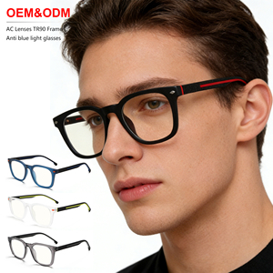 Montures de lunettes rondes <span class=keywords><strong>vintage</strong></span> en TR90, couleur mate unie, pour femmes et hommes, vente en gros du fabricant - Product Image 1