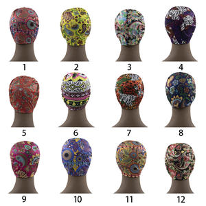 Vente en gros <span class=keywords><strong>de</strong></span> turban africain à fleurs en <span class=keywords><strong>coton</strong></span> pour femmes, <span class=keywords><strong>bonnet</strong></span> <span class=keywords><strong>de</strong></span> <span class=keywords><strong>nuit</strong></span> pour femmes musulmanes, foulard pour cheveux, turbans imprimés Ankara pour femmes, bandeau - Product Image 5