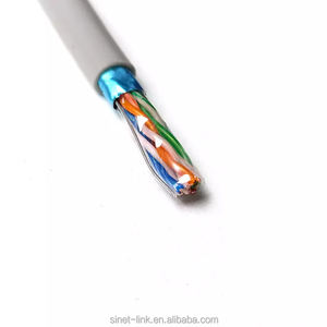 <span class=keywords><strong>SINET</strong></span> B Series FTP Cat5e 24AWG Escudo de cable de red de alta calidad Precio competitivo Chaqueta de PVC de 305m Conductor de cobre desnudo - Product Image 4