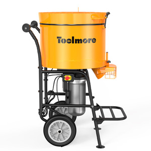 Feiyu Vàng 200 LÍT di chuyển đĩa TRỘN BÊ TÔNG buộc xi măng vữa trộn bền 2.2kw động cơ hiệu quả cao 1 năm - Product Image 4