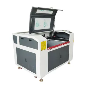 15 Mm Geleiderails 4060/6090/1390 Lasersnijmachine Met 80/100W Voor Het Snijden Van Leer Plastic Rubber En Bamboe