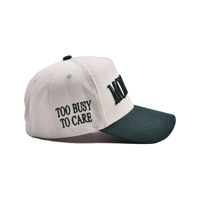 Gorra de Béisbol de 5 Paneles con Bordado 3D en Relieve Bicolor, Fábrica BSCI para Venta al por Mayor, Estilo Urbano, MOQ Bajo, Precio Económico