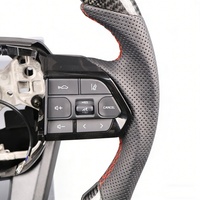 Volant en fibre de carbone véritable pour Toyota Hilux Land Cruiser 105 200 Supra Prado Yaris Corolla Cross E210
