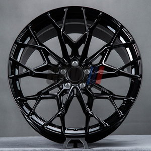 Rines Forjados Monobloque Cóncavos Negros Brillantes Personalizados GPW para BMW M3 M4 M5 <span class=keywords><strong>M8</strong></span> 325i 330i 530i 540i F30 X3m <span class=keywords><strong>Audi</strong></span> RS3 RS5 RS6 RS7 - Product Image 2