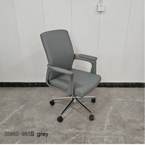 Modern and comfortable office main <b>chair</b> 35885-985S grey - Product Image 3