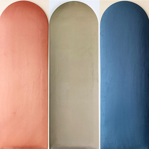 Painéis de Parede Decorativos de Espuma em Várias Cores, Adesivos de Painéis de Parede Redondos <span class=keywords><strong>3D</strong></span> em Couro Macio Multicoloridos - Product Image 2