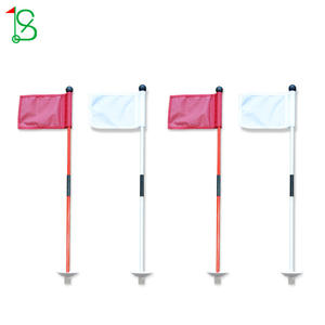 Drapeau de golf Bs de 16 pouces en fibre de verre, portable, pour extérieur, avec face de drapeau détachable - Product Image 5