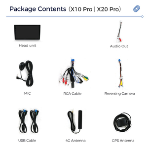 Lecteur multimédia portable MEKEDE X10 <span class=keywords><strong>X20</strong></span> X30 2 Din 9 pouces, écran tactile Android, autoradio stéréo universel - Product Image 5