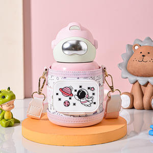 भोजन ग्रेड 316 स्टेनलेस स्टील बच्चों के थर्मोस वैक्यूम आउटडोर पोर्टेबल बाउंसिंग कप ड्रॉप-प्रतिरोधी सक्शन ट्यूब गर्म पानी - Product Image 5