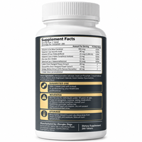 Complément Multivitaminé et Multiminéral pour Adultes et Personnes Âgées, Soutien de la Mémoire et de la Cognition, Renforcement Immunitaire, Maintien de la Fonction Cérébrale