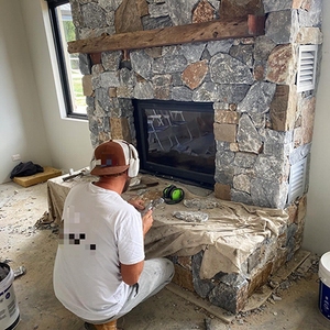 Azulejos de pared de piedra de pizarra natural Panel de diseño exterior Borde Interior/Exterior Revestimiento Decoración Losas de piedra decorativas para exteriores - Product Image 1