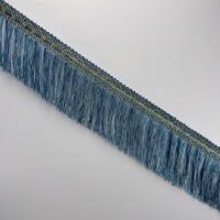 Fourniture directe d'usine Narmaspael Helesinine garniture brosse gland frange coupe pour vêtements utilisation décorative rideaux