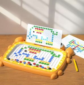 Kinderen Educarional Speelgoed Kleurrijke Magneet Kralen Board Doodle Tekening Speelgoed Magnetisch Leren Tekentafel Speelgoed - Product Image 3