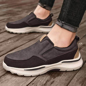 Commercio all'ingrosso scarpe da <span class=keywords><strong>uomo</strong></span> Slip-on in <span class=keywords><strong>pelle</strong></span> in microfibra impermeabile 39-48 taglie comode scarpe da <span class=keywords><strong>uomo</strong></span> - Product Image 1