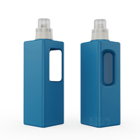 Bouteille de Luxe Personnalisée 1250ml en Plastique HDPE Blanc Bleu Gris pour Lessive Liquide avec Poignée