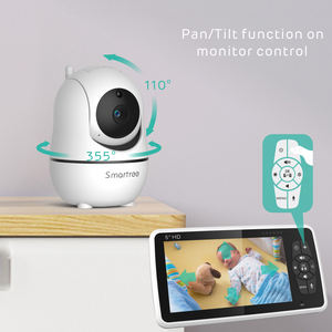 5.0 pouces 720P HD Smart <span class=keywords><strong>Baby</strong></span> Monitor avec deux caméras sans fil Pan Tilt <span class=keywords><strong>Baby</strong></span> Phone Video 1080P Resolution Night Vision-SM50 - Product Image 4