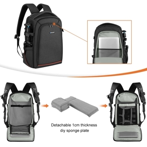 Bolsa de Cámara Digital Más Popular, PULUZ, Impermeable, para Exteriores, para Laptop, DSLR, Bolsa para Fotos, Mochila para Cámara <span class=keywords><strong>Canon</strong></span> - Product Image 4