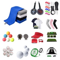 Set de Regalo Corporativo de Golf Ecológico Premium de Poliéster, Polo Personalizado, Gorra y Marcador de Pelota para Torneos de Apreciación al Cliente