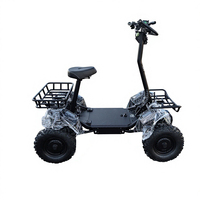 Scooter Eléctrico Todoterreno Plegable de Alta Resistencia para Adultos, 4X4, para Granja y Caza, 30ah 60V 4000W, Fabricado por el Fabricante