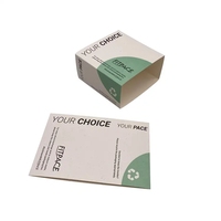 Boîtes d'emballage personnalisées recyclées certifiées FSC emballage boîte de papier de produit imprimé avec trou de suspension