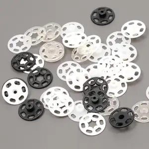 Custom Two-Part Press Eco-Friendly Invisible Sewing <strong>Snap</strong> Buttons <strong>Plastic</strong> <strong>Snap</strong> Button - Product Image 1