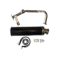 ESUM QMB139 moteur GY6 50CC scooter tuyaux d'échappement silencieux pour cyclomoteur ZNEN JONWAY BENZHOU WANGYE moto