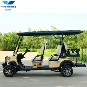 热卖2 4 6座电动高尔夫球车低价童车待售中国俱乐部prezzi四封闭式电动高尔夫球车