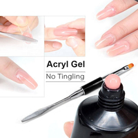 Gel acrylique professionnel pour ongles, gel dur pour la peinture d'ongles tendance, longue durée et facile à utiliser, fournitures pour ongles