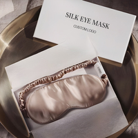 Ensemble de taie d'oreiller et masque de sommeil en satin de soie de mûrier 100% pure et naturelle, personnalisé pour un refroidissement optimal