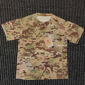 Camiseta Táctica Gris DF19 para Hombre, Verano, Secado Rápido, Transpirable, Ultraligera, Manga Corta, Poliéster - Product Image 6