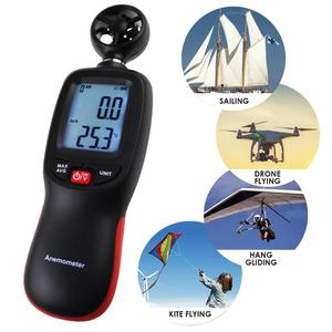 Anémomètre enregistreur de données UNI-T UT363, mesure de la vitesse et de la direction du vent, du débit d'air, pour cerfs-volants et pêche - Product Image 4