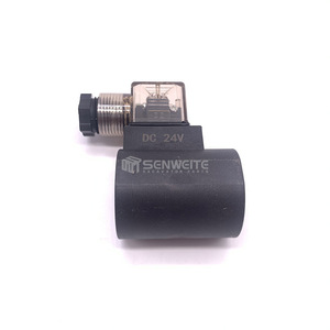 Bobine de solénoïde hydraulique Senwitt 12V 24V, port 1/2 pouce, pour pièces d'excavateur - Product Image 3