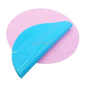 Printed Kitchen Silicon Cooking <b>Baking</b> Mat OEM & ODM 30cm Round Dough Pastry <b>Silicone</b> <b>Baking</b> Mat With Measurements - Product Image 1