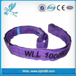 天馬ポリエステル吊り上げスリングウェビング4m丸型スリングGS CE ISO9001認証<span class=keywords><strong>25mm</strong></span>幅 - Product Image 3