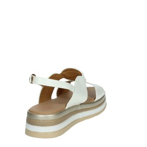 11279-e4 bianco con tacco aperto Slip-On in gomma resistente/PU/PVC per uso esterno tutto l'anno per la primavera estate autunno inverno - Product Image 3