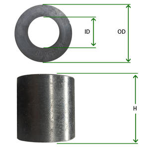 แหวนรองกันกระแทกแบบข้อต่อ  ยางโพลียูรีเทน  ปลอกยางยืดหยุ่น  ปลอกยางกันกระแทกแบบเอ็นเนื้อวัว  ปลอกยางกันกระแทก - Product Image 6