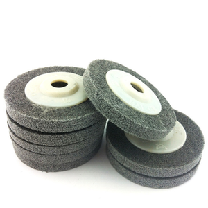 Ruota in fibra con coperchio 100*16 lucidatura smerigliatrice angolare in acciaio inossidabile ruota in nylon - Product Image 1