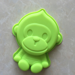Molde de pastel de silicona 3D grande directo de fábrica Oso de dibujos animados mono ratón para hornear herramientas para crear diseños únicos de pastel - Product Image 6