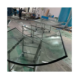 Verre laminé incurvé de 17,52 mm 8 1,52 8 ESG clair faible teneur en fer film PVB SGP verre intercalaire trempé <span class=keywords><strong>prix</strong></span> <span class=keywords><strong>au</strong></span> mètre carré - Product Image 3
