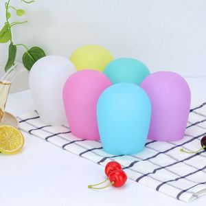 Promotion Wholesale Silicone Wine Goblets Foldable & Portable Silicone Travel Rinse Cups With Logo - Product Image 4