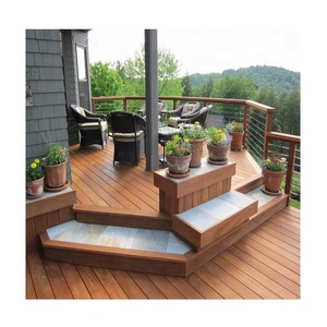 Baldosas de Madera Maciza Natural de Cumaru para Terraza Exterior, 18 mm de Grosor, Acabado Liso, Estilo Moderno Europeo Contemporáneo, <span class=keywords><strong>Suelo</strong></span> de Madera Cerámica - Product Image 1