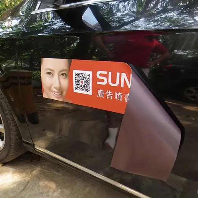 Wholesale Waterproof Magnetic Vehicle Bumper Sign Car Sticker