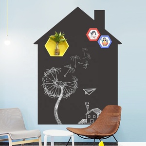 Amovible pour un transport facile autocollants muraux de <span class=keywords><strong>tableau</strong></span> <span class=keywords><strong>noir</strong></span> profilé magnétique de taille personnalisée pour la décoration intérieure pour les peintures d'enfants - Product Image 6