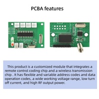Module émetteur-récepteur personnalisable, longue portée, faible consommation, modules sans fil et RF, 433 MHz, télécommande RF, PCBA OEM ODM