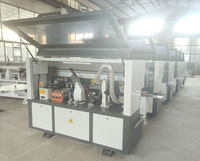 Machine à plaquer les chants automatique à 5 fonctions avec coupe fine pour contreplaqué de panneaux de particules de mélamine MDF