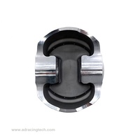 Piston en aluminium Adracing Custom 2618/4032 pour Peugeot 206 405 Moteur PSA EC8 92,5 mm de course Pistons forgés 81 mm