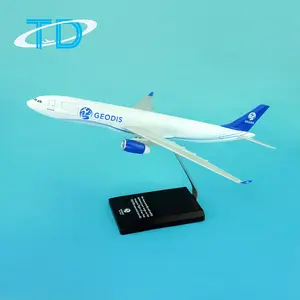 GEODIS Hành Khách Máy Bay Phản Lực A330-300F Máy Bay Nhựa Mô Hình 32Cm Nhà Máy Bán Buôn